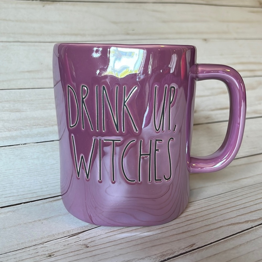 Rae Dunn Iridescent Halloween Mug